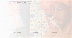 Desktop Screenshot of gerardocastroart.com